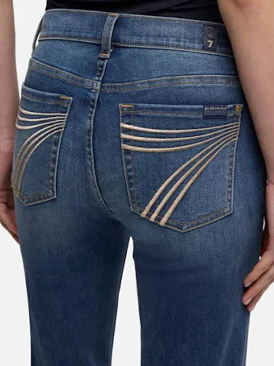 7 FOR ALL MANKIND WOMEN'S Dojo Tailorless Trouser Stretch Jean-GALE