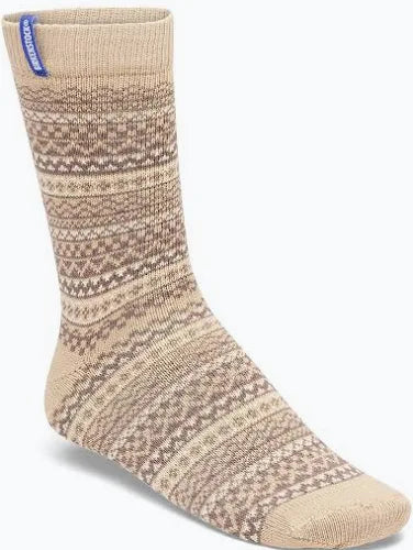 BIRKENSTOCK Cotton Pattern Socks-PEPPER