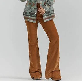 WRANGLER RETRO® BAILEY HIGH RISE CORDUROY TROUSER JEAN IN LACEY
