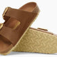 Arizona Big Buckle Oiled Leather - Cognac