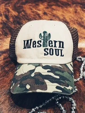 WESTERN SOUL CAMO HAT