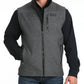 CINCH Men's Bonded Vest-CHARCOAL GREY