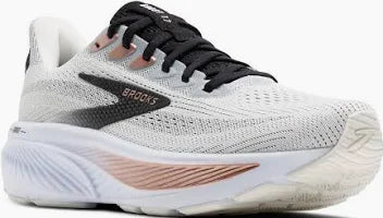 BROOKS Women's Ghost 17-WHITE BLACK ROSE GOLD