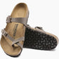 BIRKENSTOCK MAYARI MOCCA BIRKIBUC SANDAL