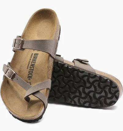BIRKENSTOCK MAYARI MOCCA BIRKIBUC SANDAL