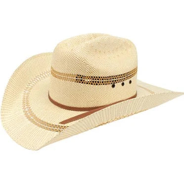 Ariat Youth Western Cowboy Bangora Straw Hat