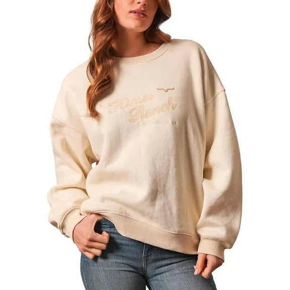 Kimes Ranch Women's Natural Solana Crew Neck