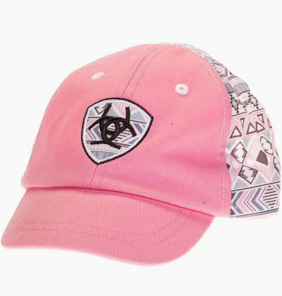 Ariat Infant Pink Aztec Cap