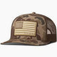 ARIAT BROWN CAMO FLAG HAT A300089802