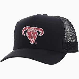 Hooey Bad Company Hat Black w/Red & White Logo