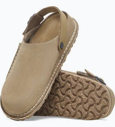 BIRKENSTOCK Lutry Premium Suede-GRAY TAUPE