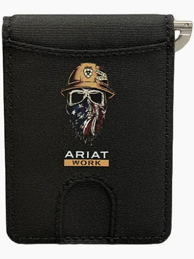 Ariat Men's Black Work Bifold Wallet A3401501