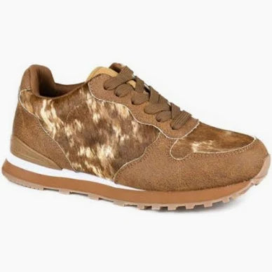Roper Women's Giddy Up Wild Casual Shoes-HAIR ON HIDE