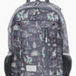 Hooey Charcoal and Gray Rockstar Printed Backpack