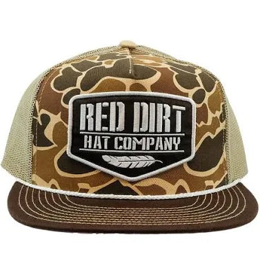 RED DIRT Old Skool CAMO HAT