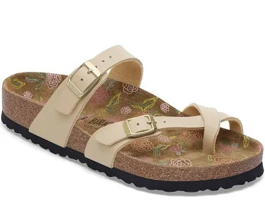 BIRKENSTOCK MAYARI BIRK-FLOR SANDCASTLE FLORAL