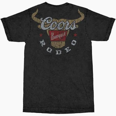 COORS BLACK Mineral Wash T-Shirt