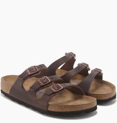 BIRKENSTOCK WOMENS Florida Soft Footbed HABANA
