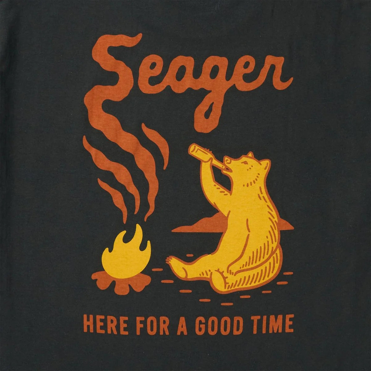 SEAGER Smokey Tee Coal