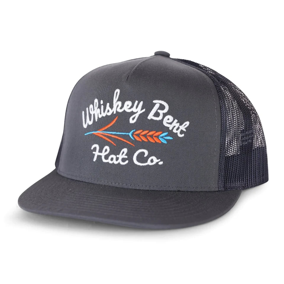 WHISKEY BENT TROUBADOR CHARCOAL HAT