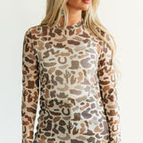 THE MYLA WESTERN CAMO MESH
