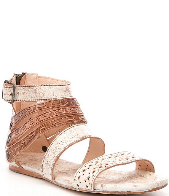 BED STU ARTEMIS MULTI-STRAP SANDAL (NECTAR TAN LUX)