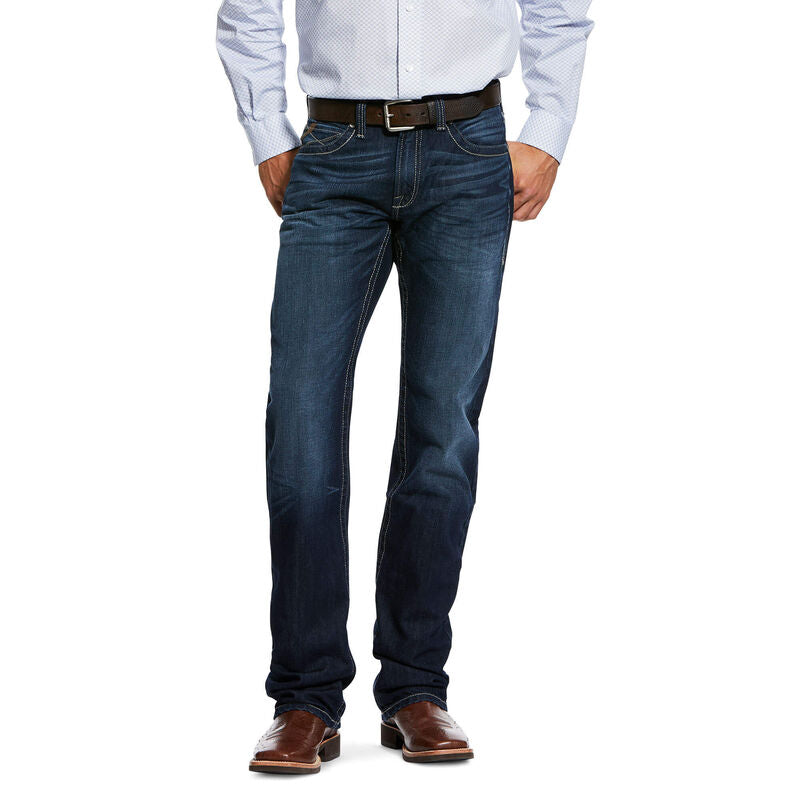 ARIAT MENS M7 SLIM ROBBIE STACKABLE STRAIGHT LEG JEAN (STATE)