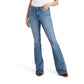 ARIAT WOMENS REAL HIGH RISE ANNIE FLARE JEANS (OAKLAND)