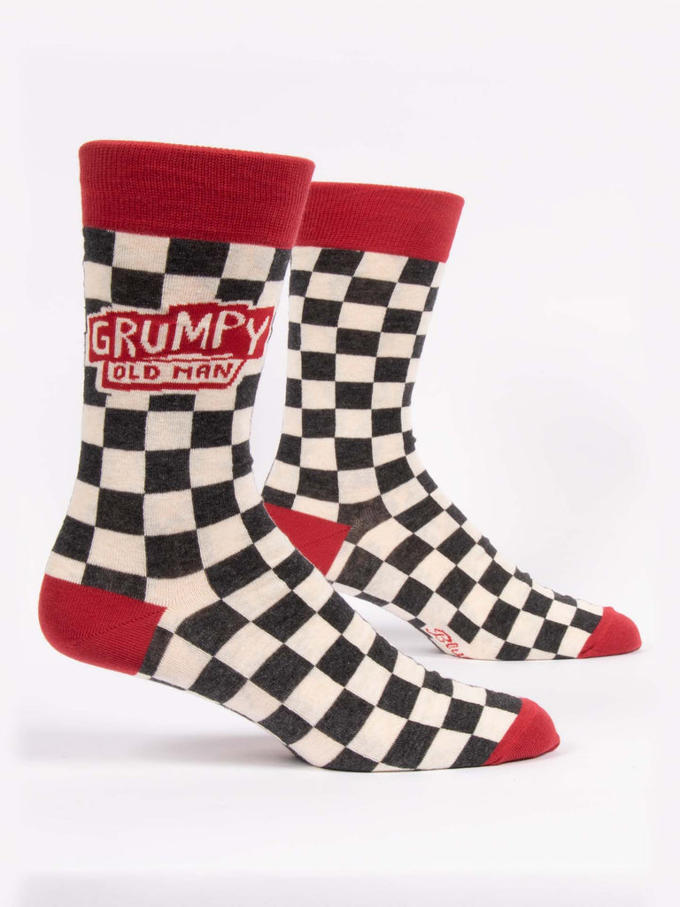 BLUE Q GRUMPY OLD MAN SOCKS