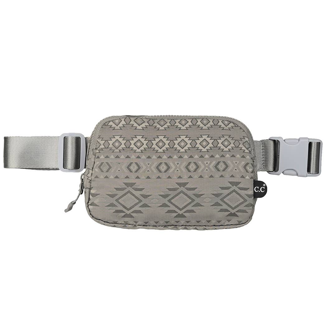 South Western Pattern Fanny Pack Belt Bag: One Size / LMG