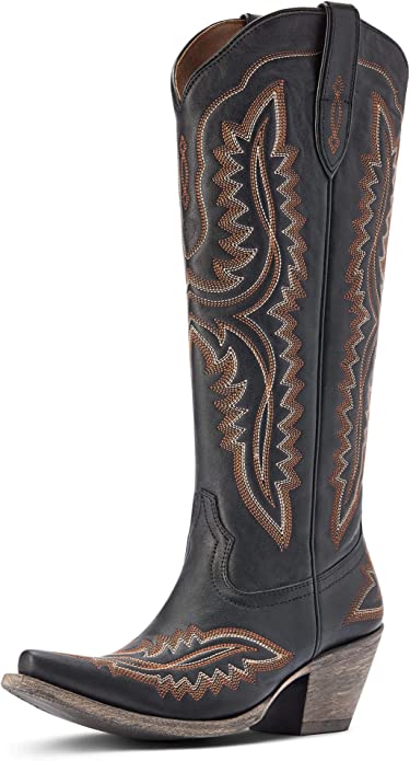 ARIAT WOMENS CASANOVA BOOTS (BROOKLYN BLACK)