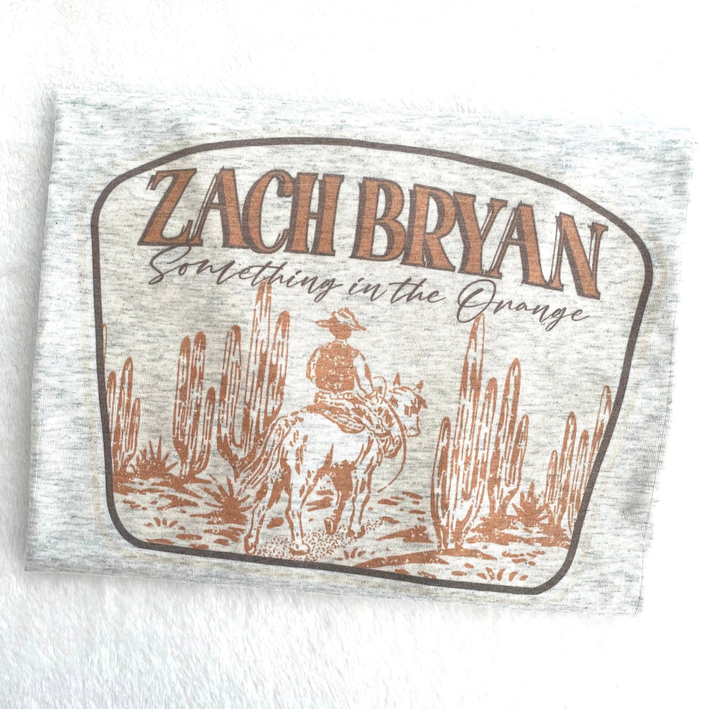 Something In The Orange Zach Bryan - Western Country Shirt