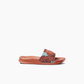 REEF KIDS ONE SLIDE SANDALS (CORAL BLOSSO)