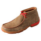 TWISTED X MENS CHUKKA DRIVING MOC BOMBER/RED