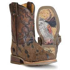 TIN HAUL LITTLE KIDS SHAGGY TAKE NO BULL BOOT