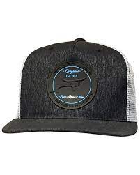 ROPESMART BLACK RUBBER PATCH BALL CAP