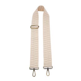 GUITAR STRAP WOVEN CREAM