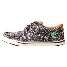 TWISTED X SNAKE PRINT KICKS