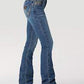 WRANGLER WOMENS RETRO MAE BOOTCUT FAYE JEANS