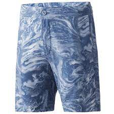 HUK MENS PURSUIT BOARDSHORT STONE SHORE BLUE