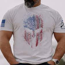 GRUNT STYLE AMERICAN SPARTAN TSHIRT