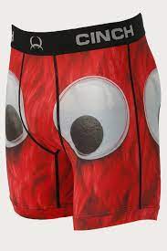 CINCH MENS MONSTER 6" BOXER BRIEF