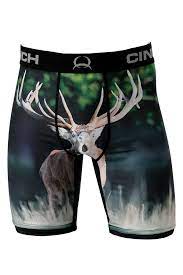 CINCH MENS BUGLING ELK BOXER BRIEFS