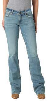 WRANGLER WOMENS RETRO MAE MADELYN STONEWASH BOOTCUT JEANS