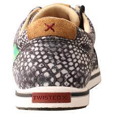 TWISTED X SNAKE PRINT KICKS