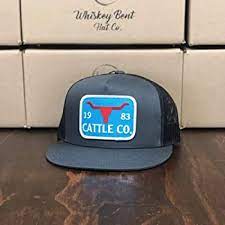 WHISKEY BENT THE CHISHOLM CHARCOAL HAT