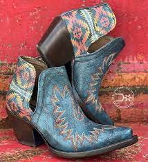 ARIAT PENDLETON DIXON BOOT (AGED TURQUOISE)