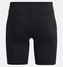 UNDER ARMOUR Girls' UA Motion Bike Shorts (BLACK)