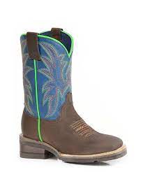 ROPER LITTLE BOY BRIGHT BOY BOOT (BROWN)