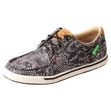 TWISTED X SNAKE PRINT KICKS